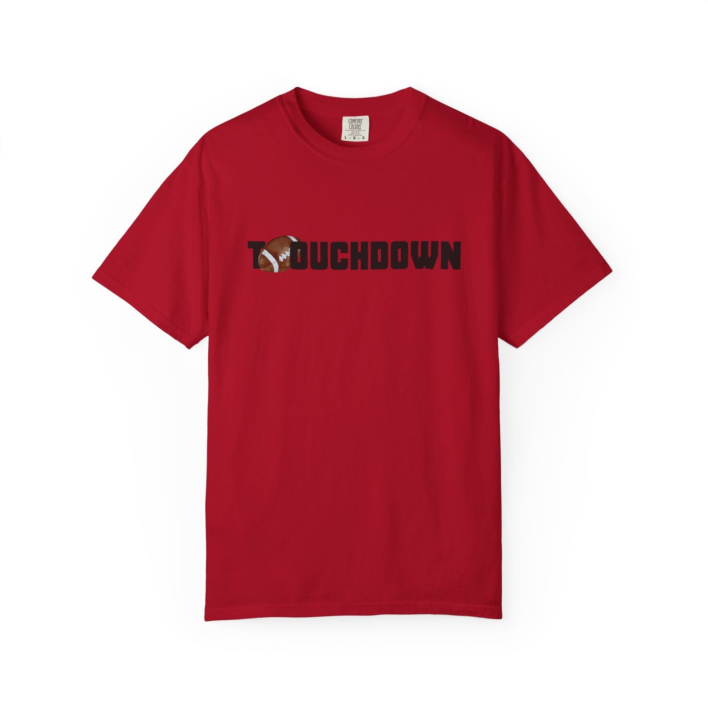 Touchdown Unisex Garment-Dyed T-shirt - Perfect for Game Day, Gifts, Sports Events, Casual Wear, and Football Lovers