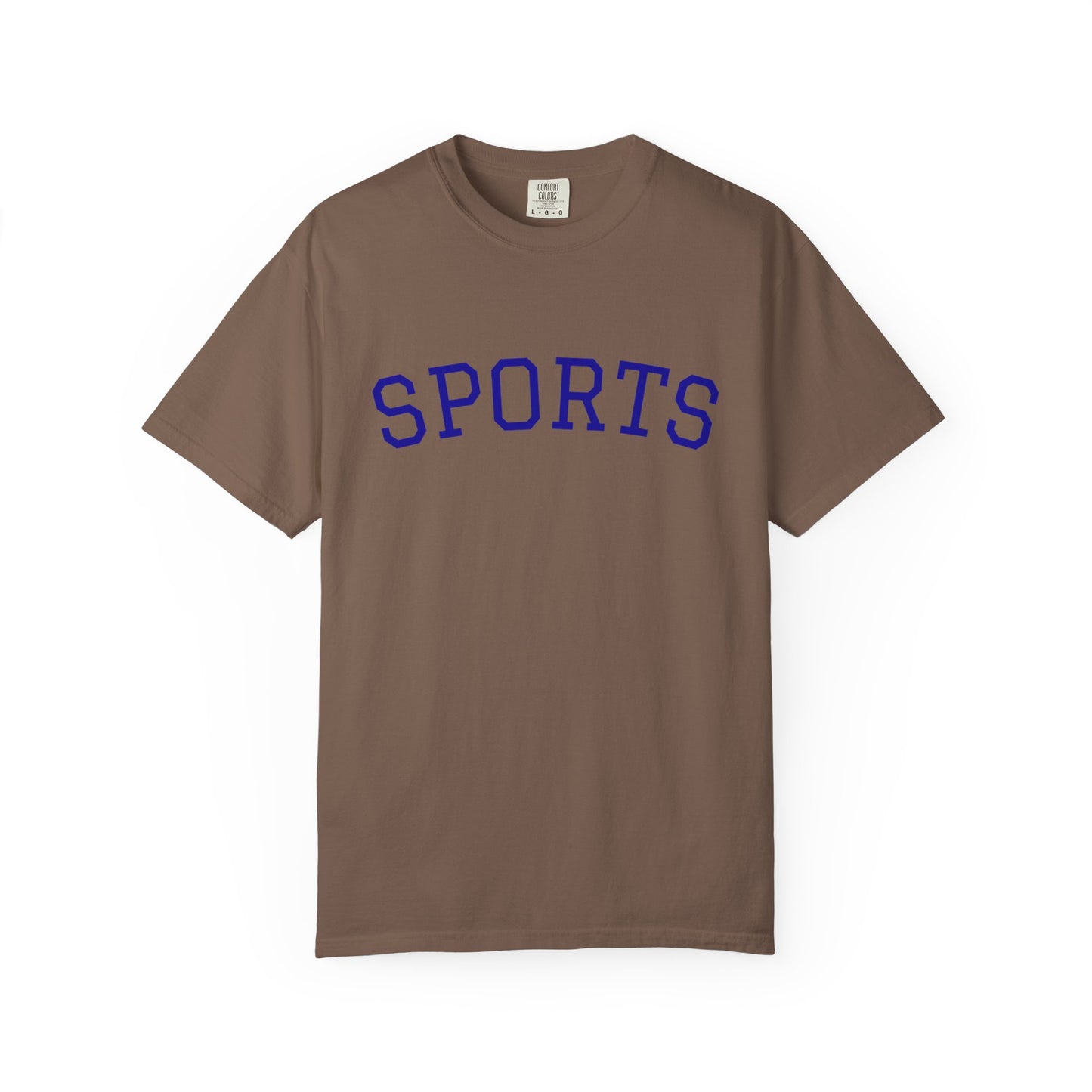 Sports Unisex Garment-Dyed T-shirt, Casual Wear, Workout Top, Gift for Sports Lovers, Athletic Apparel, Summer Tee