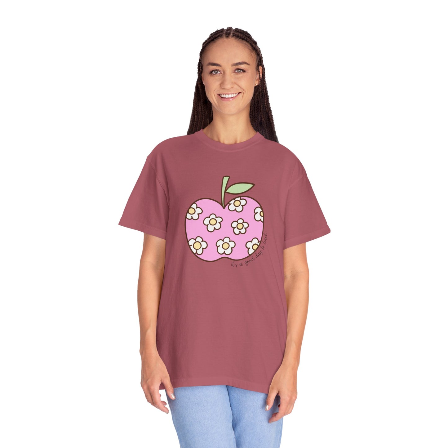 Teacher Apple Unisex T-shirt - It's a Good Day to Teach