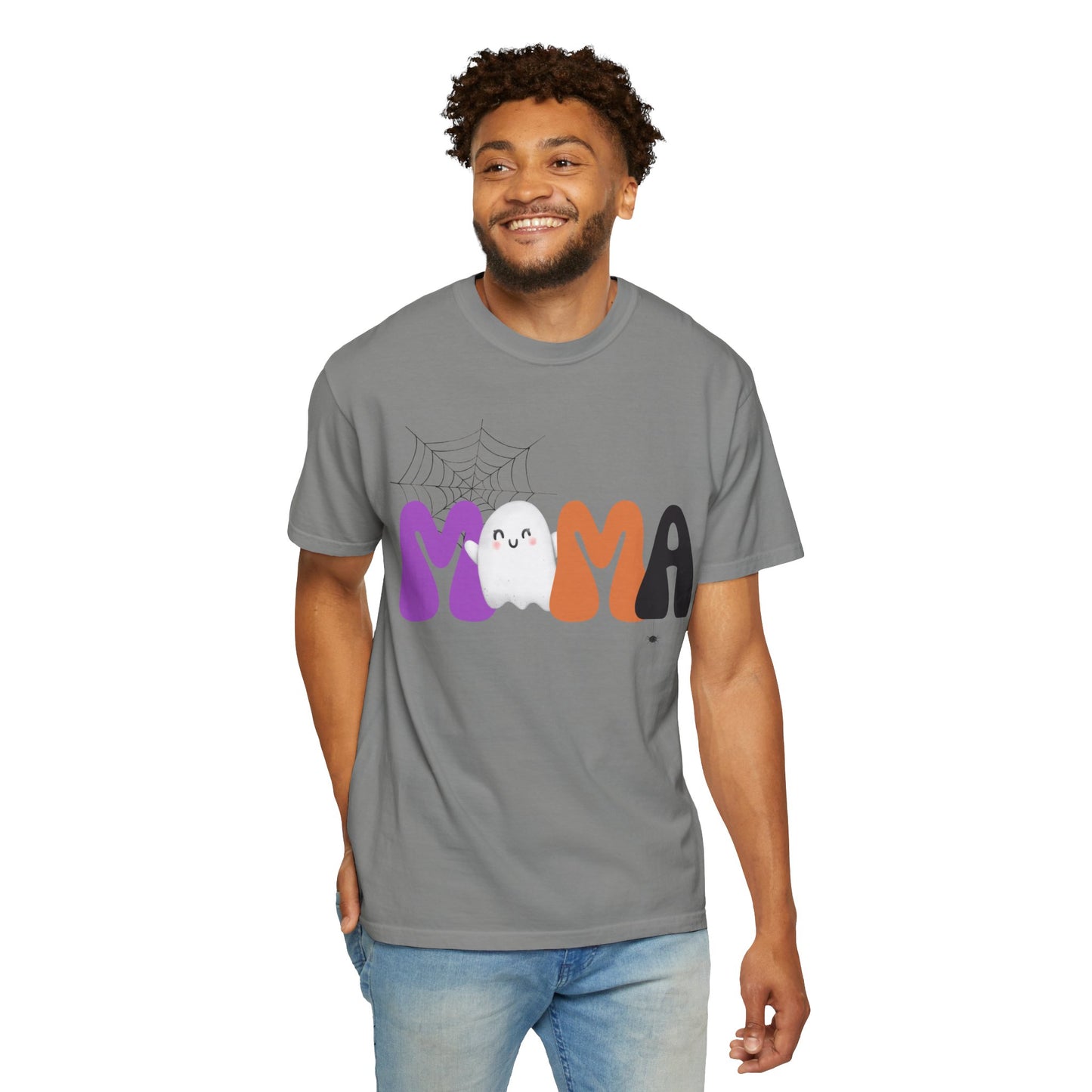 Ghost Mama Tee Spiderweb