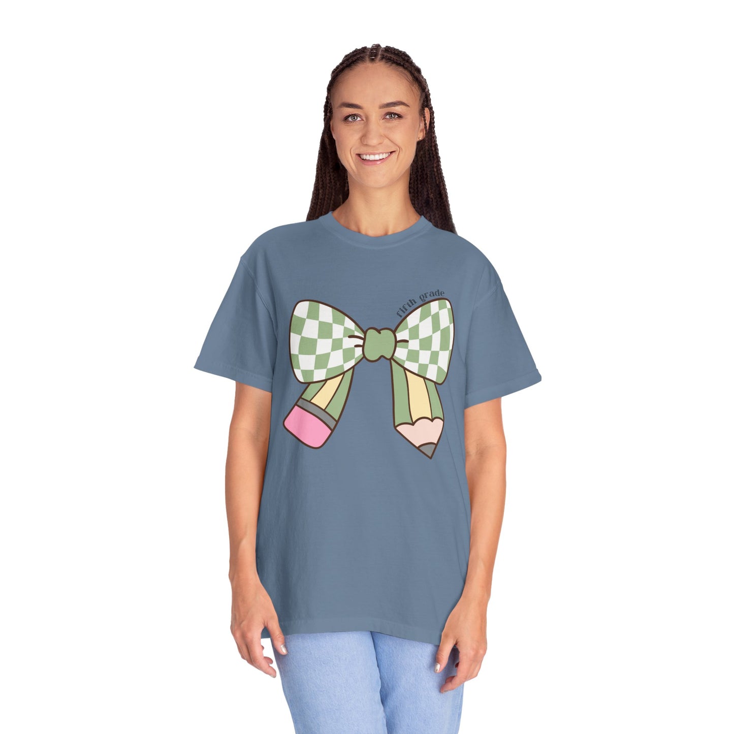 Teacher Graphic T-Shirt - 5th Grade Theme