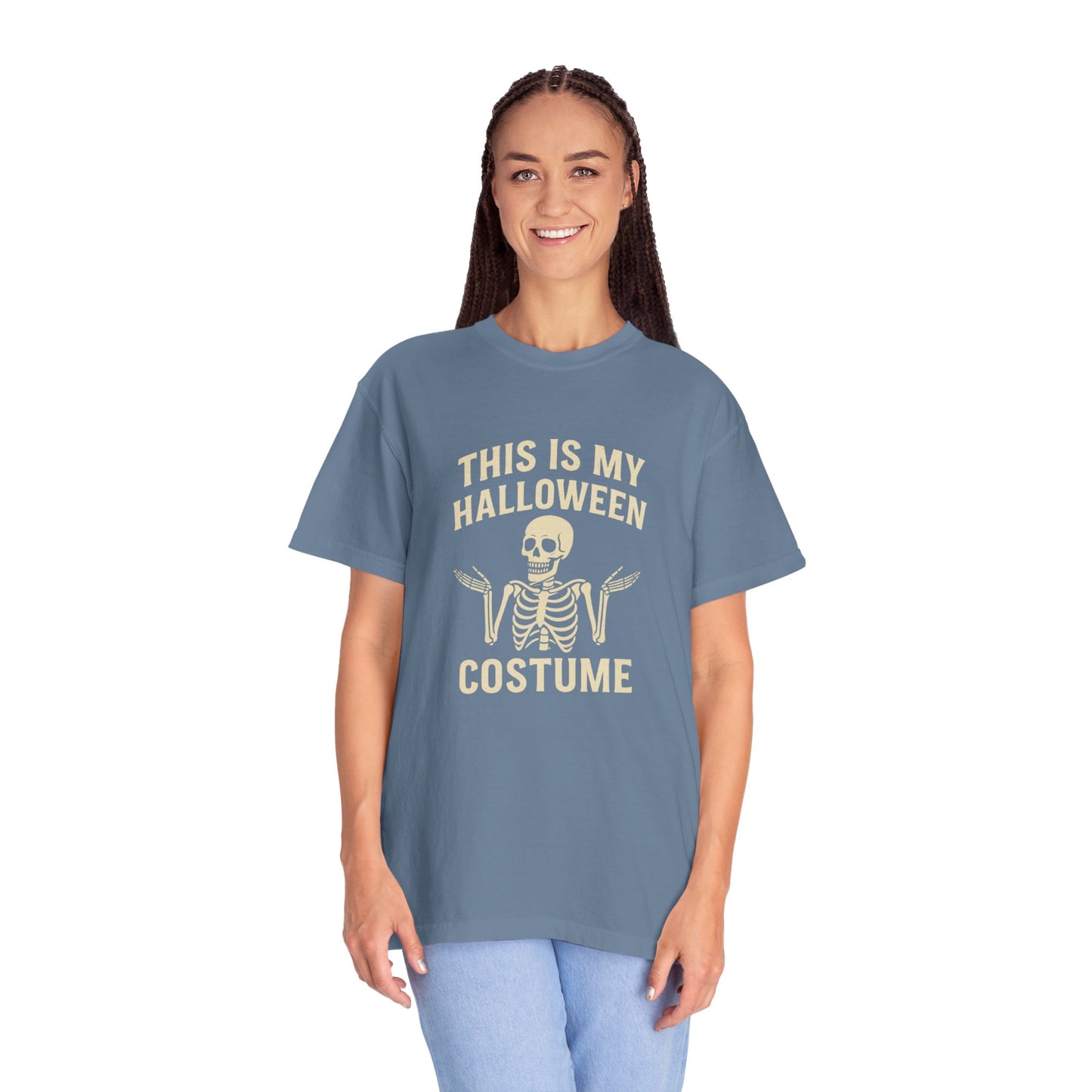 Halloween Costume T-Shirt, Unisex Funny Halloween Tee, Spooky Vibes Shirt, Costume Party Apparel, Holiday Gift Idea