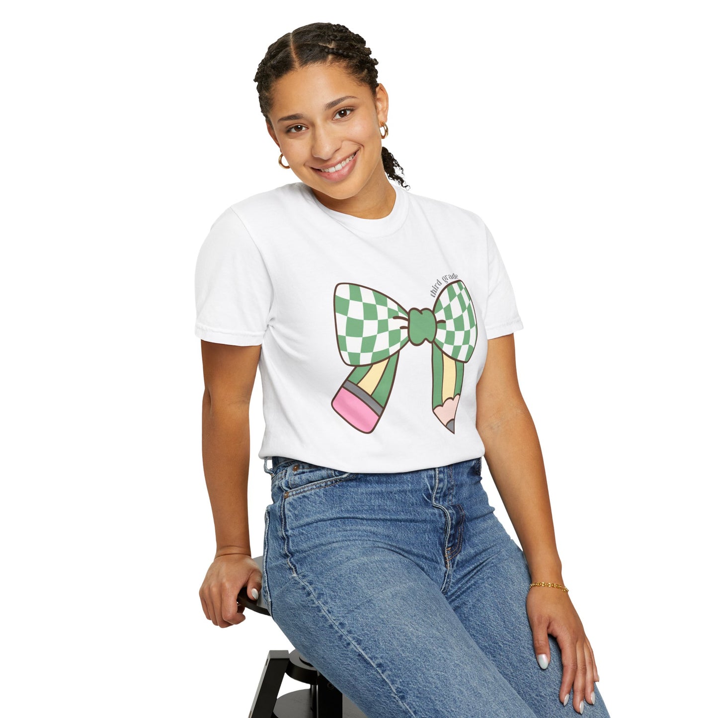 Teacher Graphic T-Shirt - 3rd Grade Theme