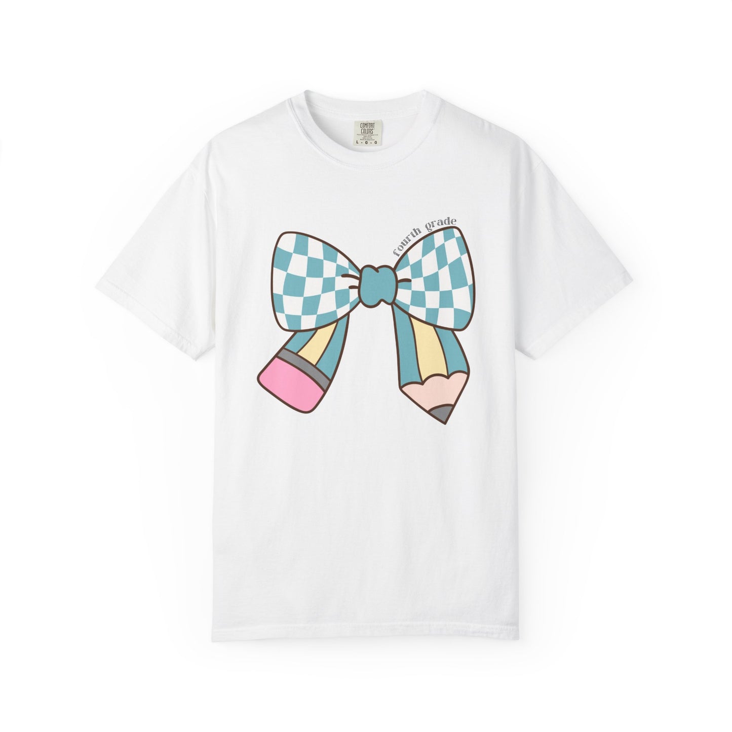 Teacher Graphic T-Shirt - 4th Grade Theme
