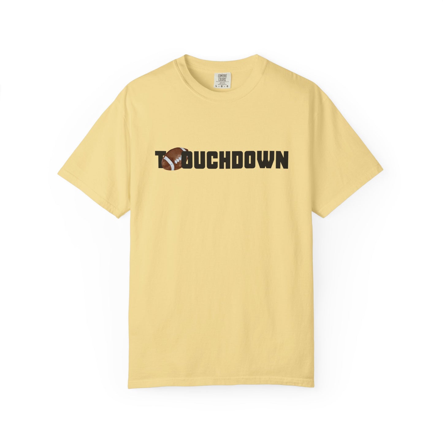 Touchdown Unisex Garment-Dyed T-shirt - Perfect for Game Day, Gifts, Sports Events, Casual Wear, and Football Lovers