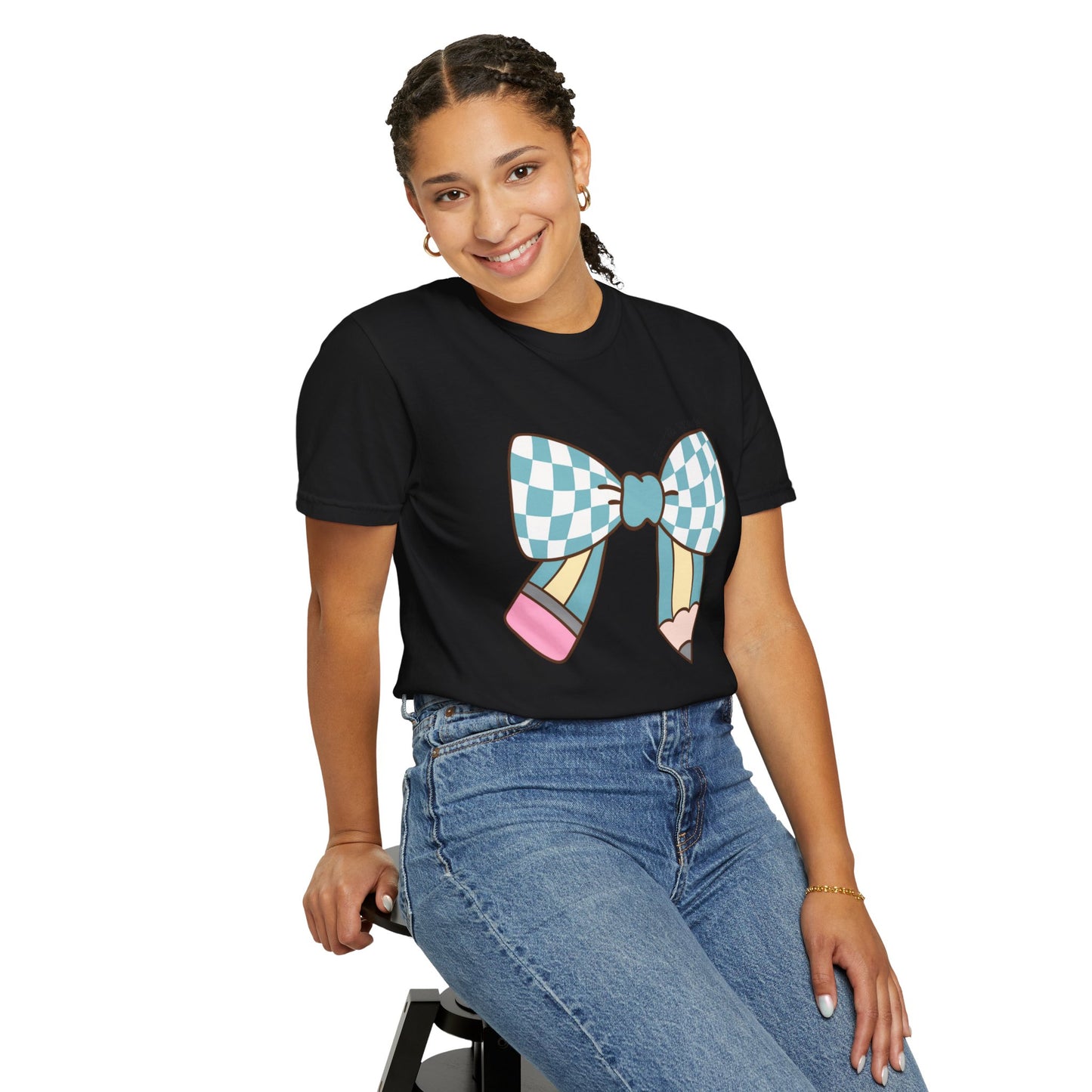Teacher Graphic T-Shirt - 4th Grade Theme