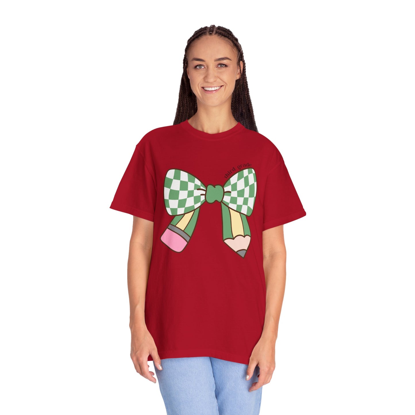 Teacher Graphic T-Shirt - 3rd Grade Theme