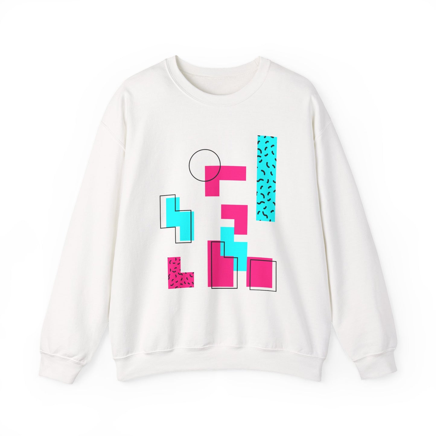 Geometric Pop Art Sweatshirt - Unisex Heavy Blend™