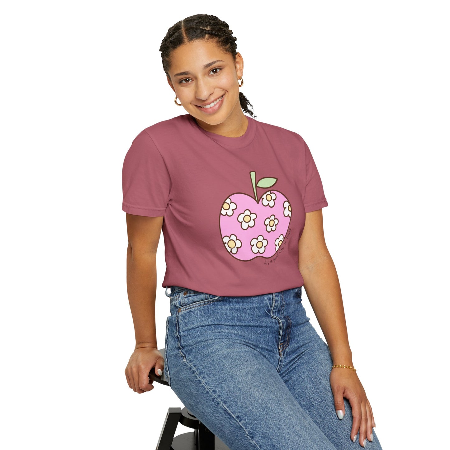 Teacher Apple Unisex T-shirt - It's a Good Day to Teach