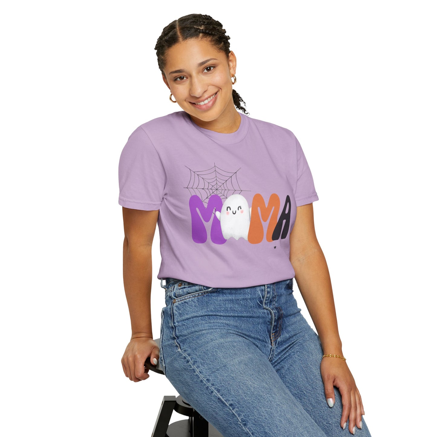 Ghost Mama Tee Spiderweb