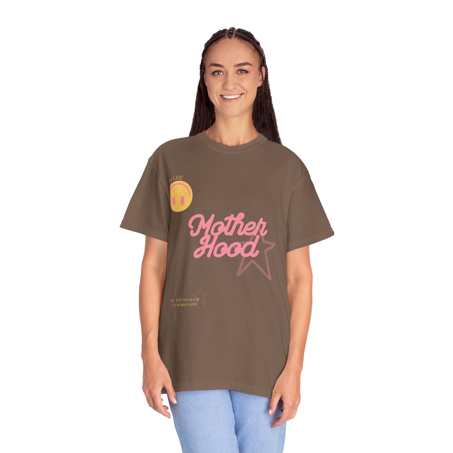Funny Motherhood Unisex Tee - Sorry I'm Late