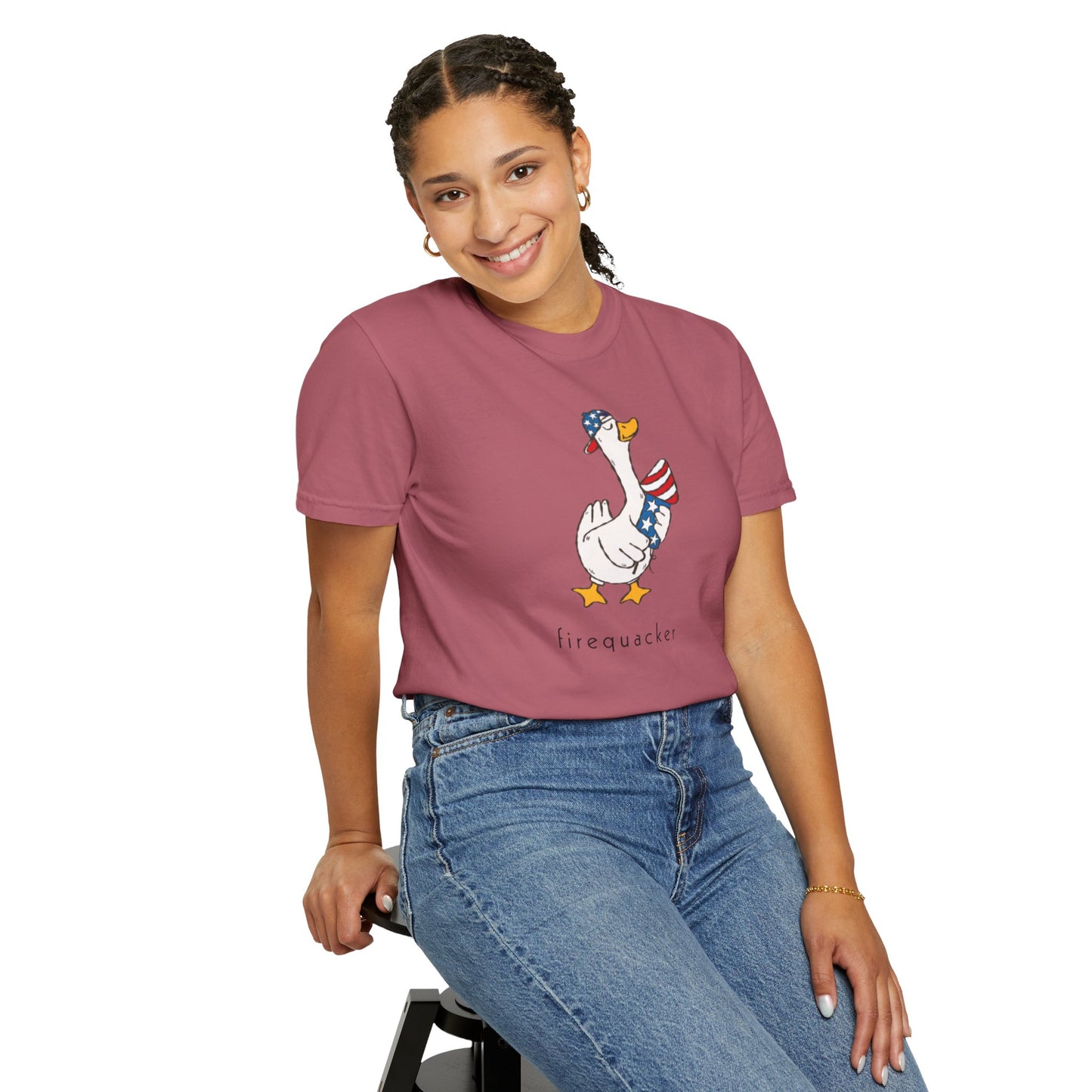 Funny Duck Firequacker Tee