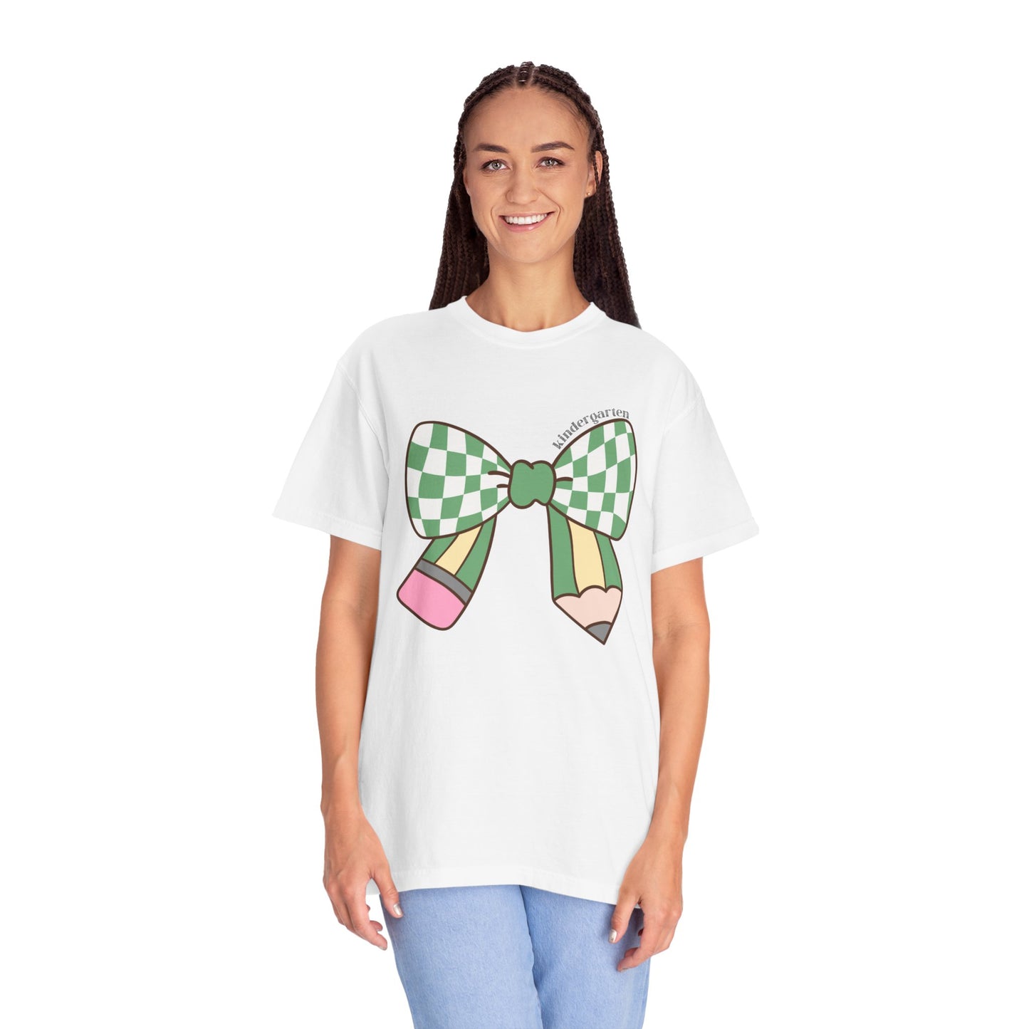 Teacher Graphic T-Shirt - Kindergarten Theme