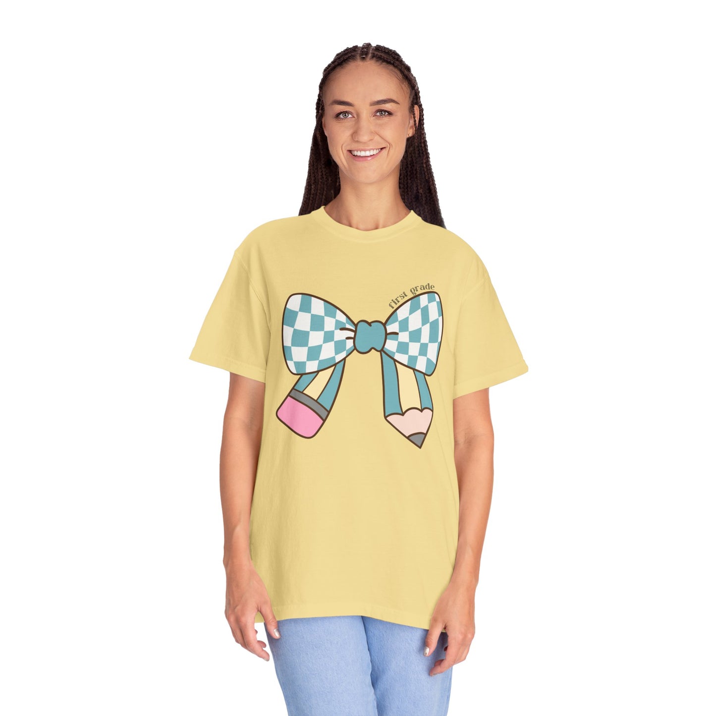 Teacher Graphic T-Shirt - 1st Grade Theme