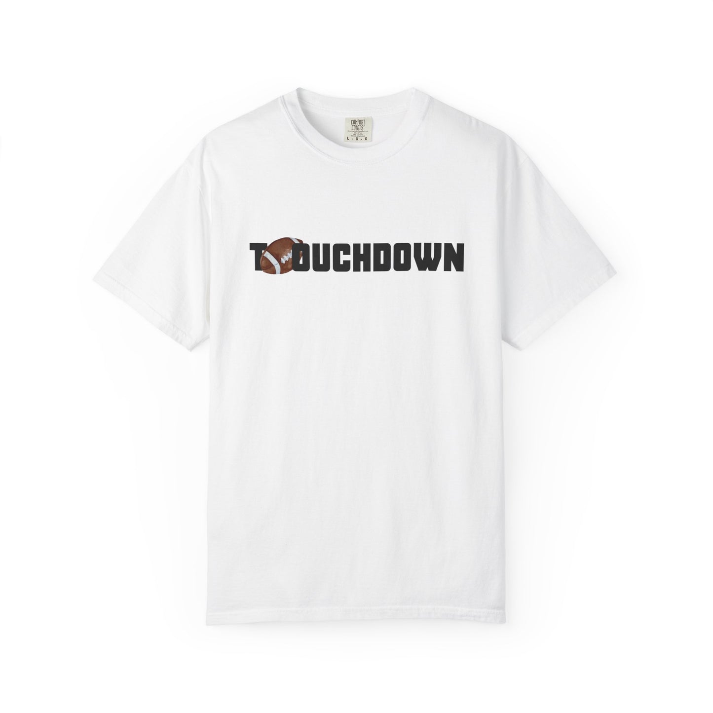 Touchdown Unisex Garment-Dyed T-shirt - Perfect for Game Day, Gifts, Sports Events, Casual Wear, and Football Lovers