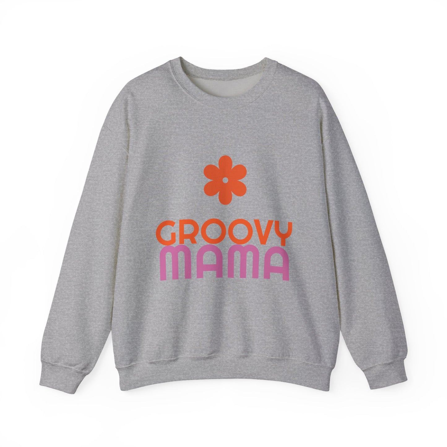 Groovy Mama Crewneck Sweatshirt - Unisex Heavy Blend™