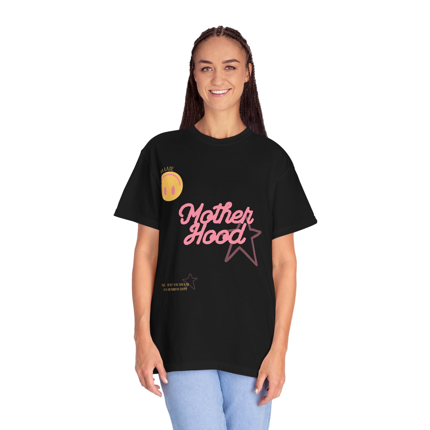 Funny Motherhood Unisex Tee - Sorry I'm Late