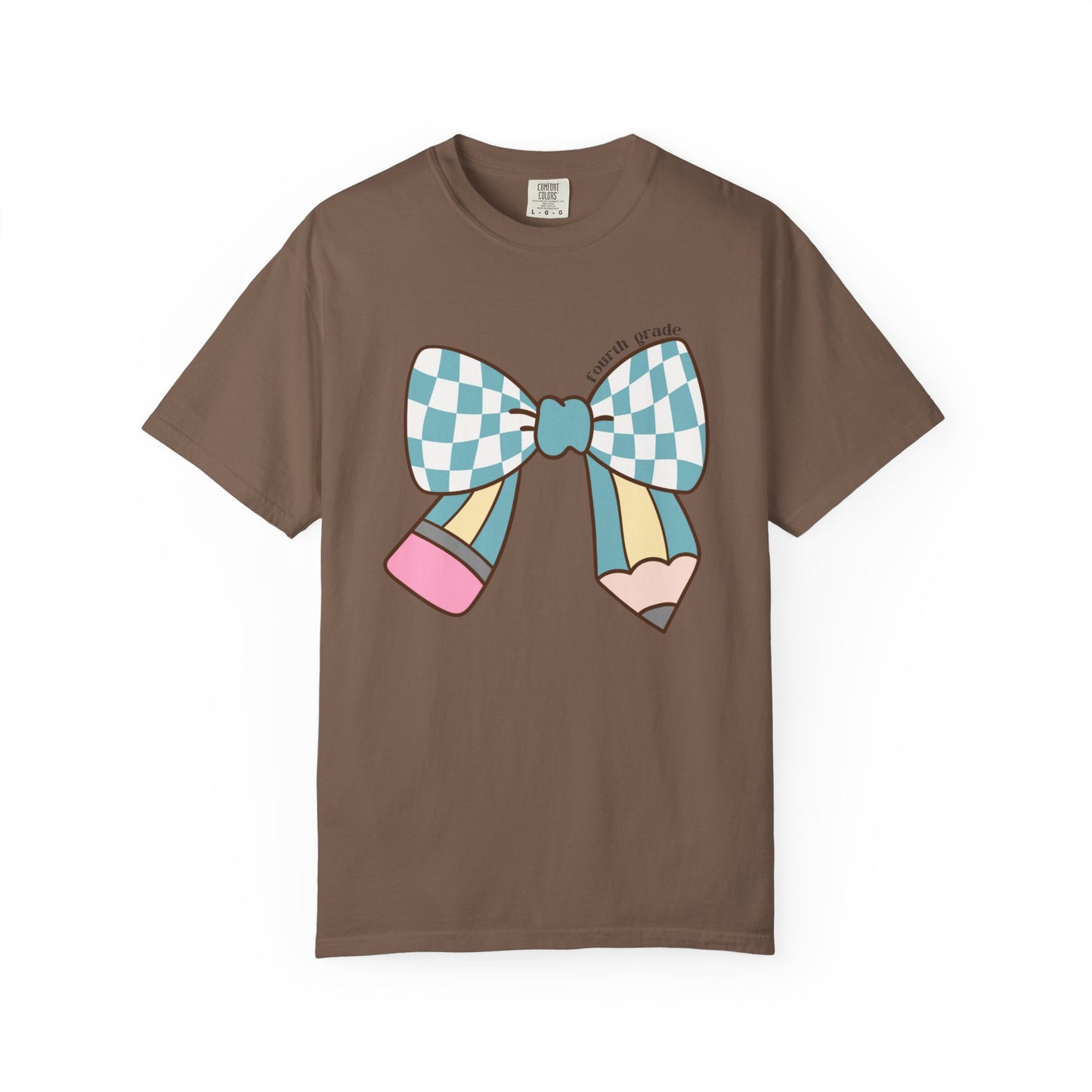 Teacher Graphic T-Shirt - 4th Grade Theme