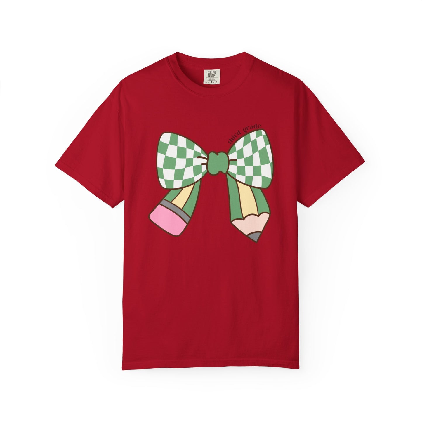 Teacher Graphic T-Shirt - 3rd Grade Theme