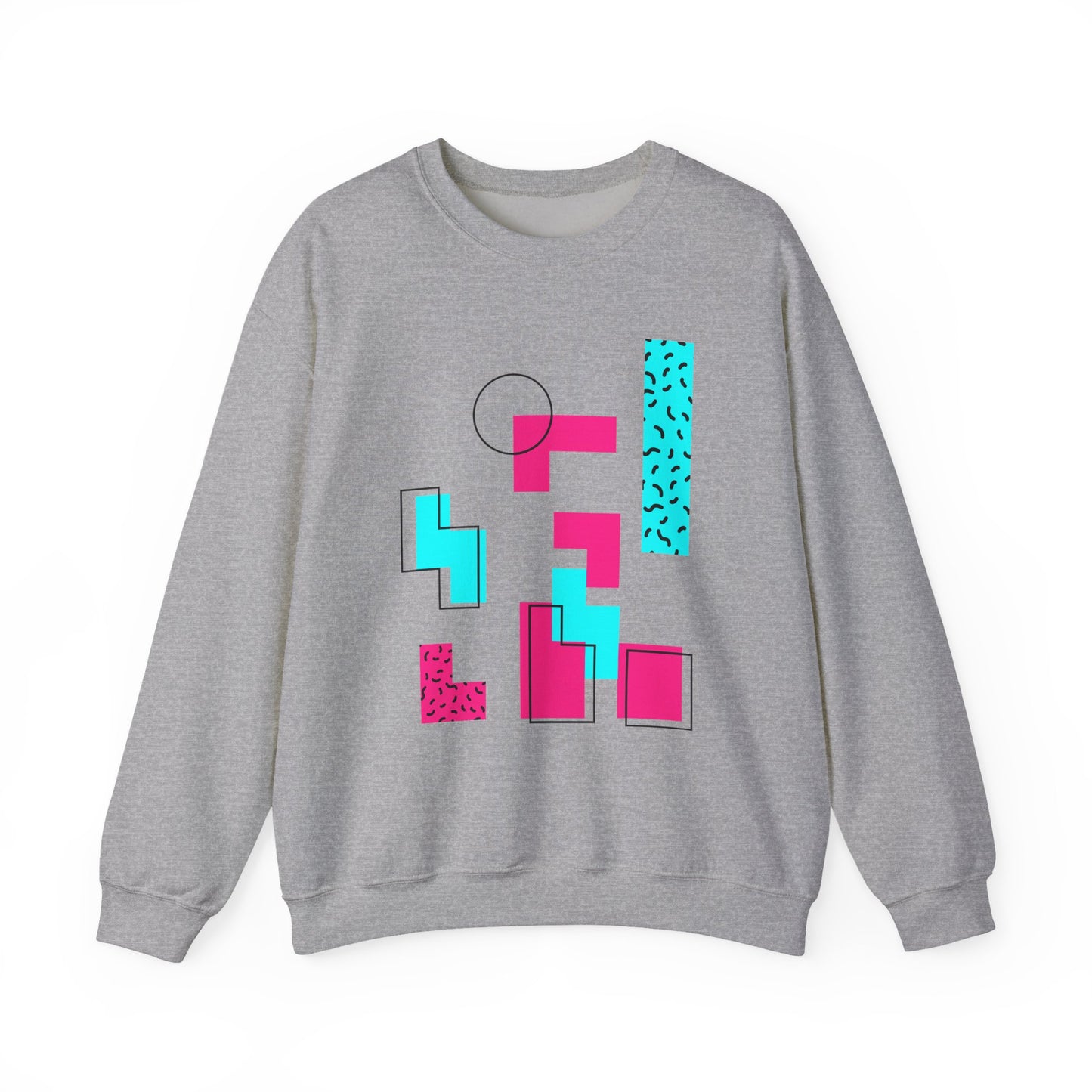 Geometric Pop Art Sweatshirt - Unisex Heavy Blend™