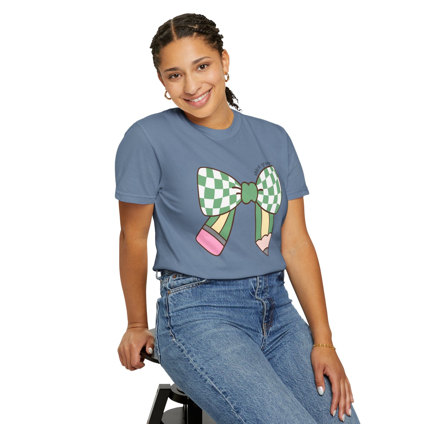 Teacher Graphic T-Shirt - 3rd Grade Theme