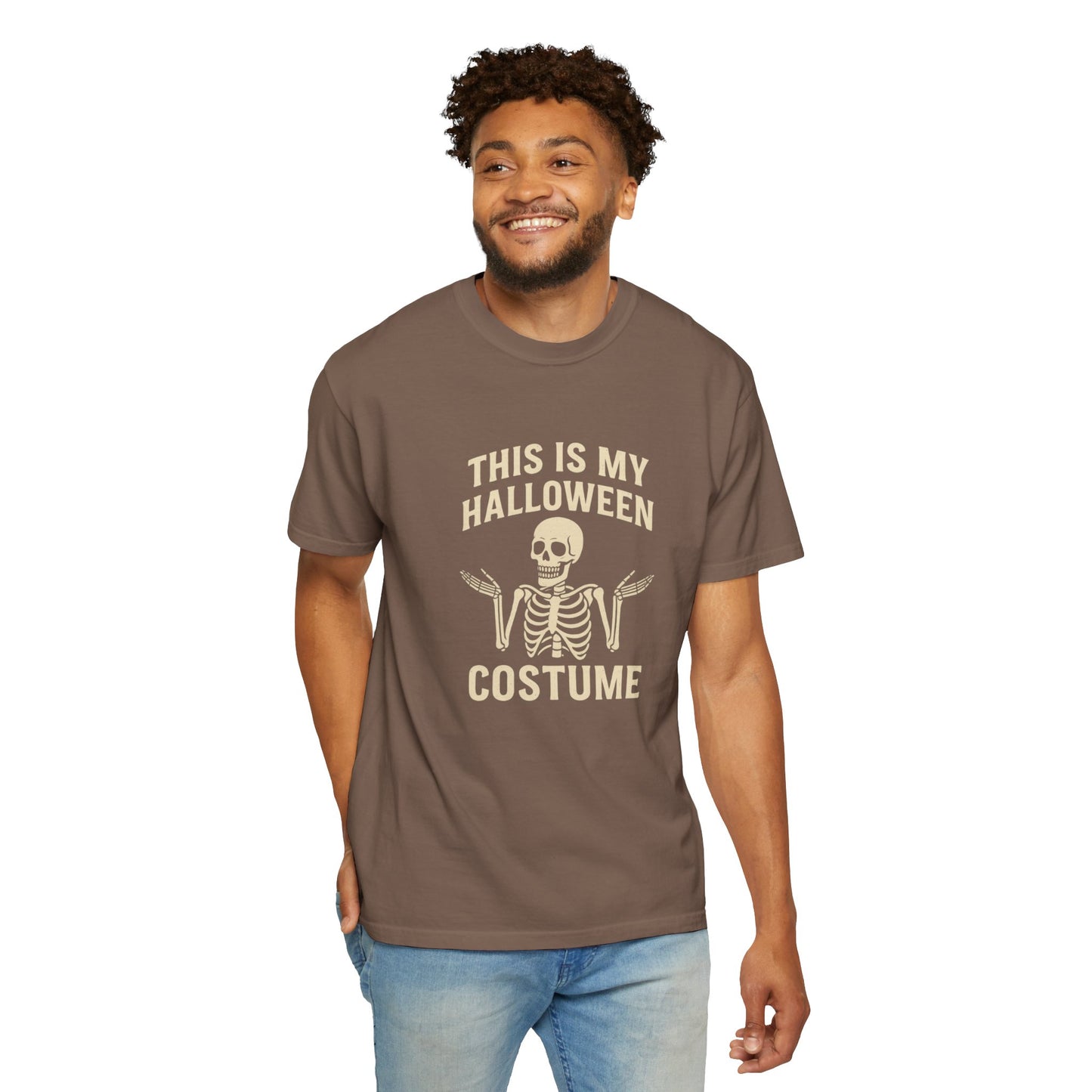 Halloween Costume T-Shirt, Unisex Funny Halloween Tee, Spooky Vibes Shirt, Costume Party Apparel, Holiday Gift Idea