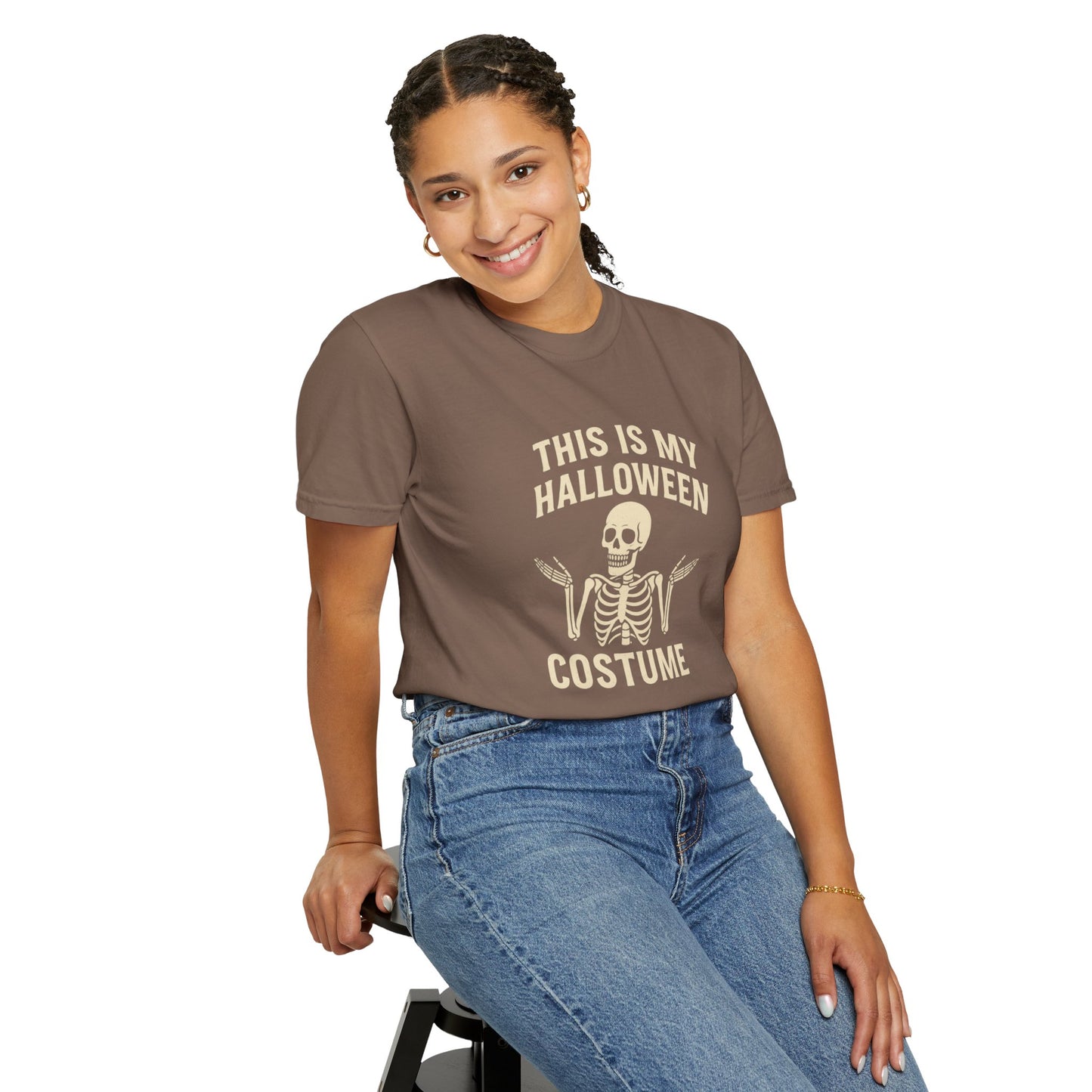 Halloween Costume T-Shirt, Unisex Funny Halloween Tee, Spooky Vibes Shirt, Costume Party Apparel, Holiday Gift Idea