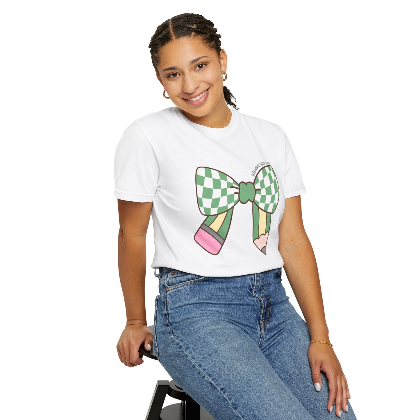 Teacher Graphic T-Shirt - Kindergarten Theme