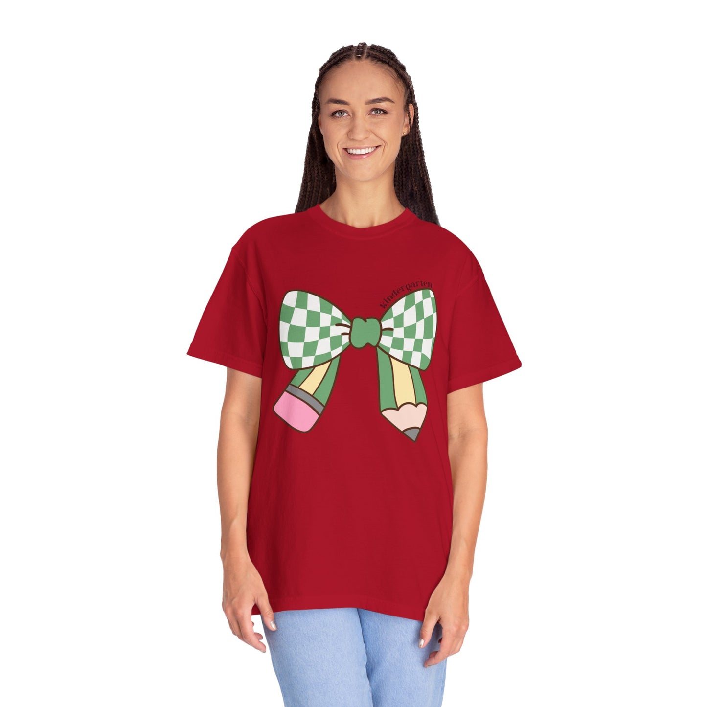 Teacher Graphic T-Shirt - Kindergarten Theme