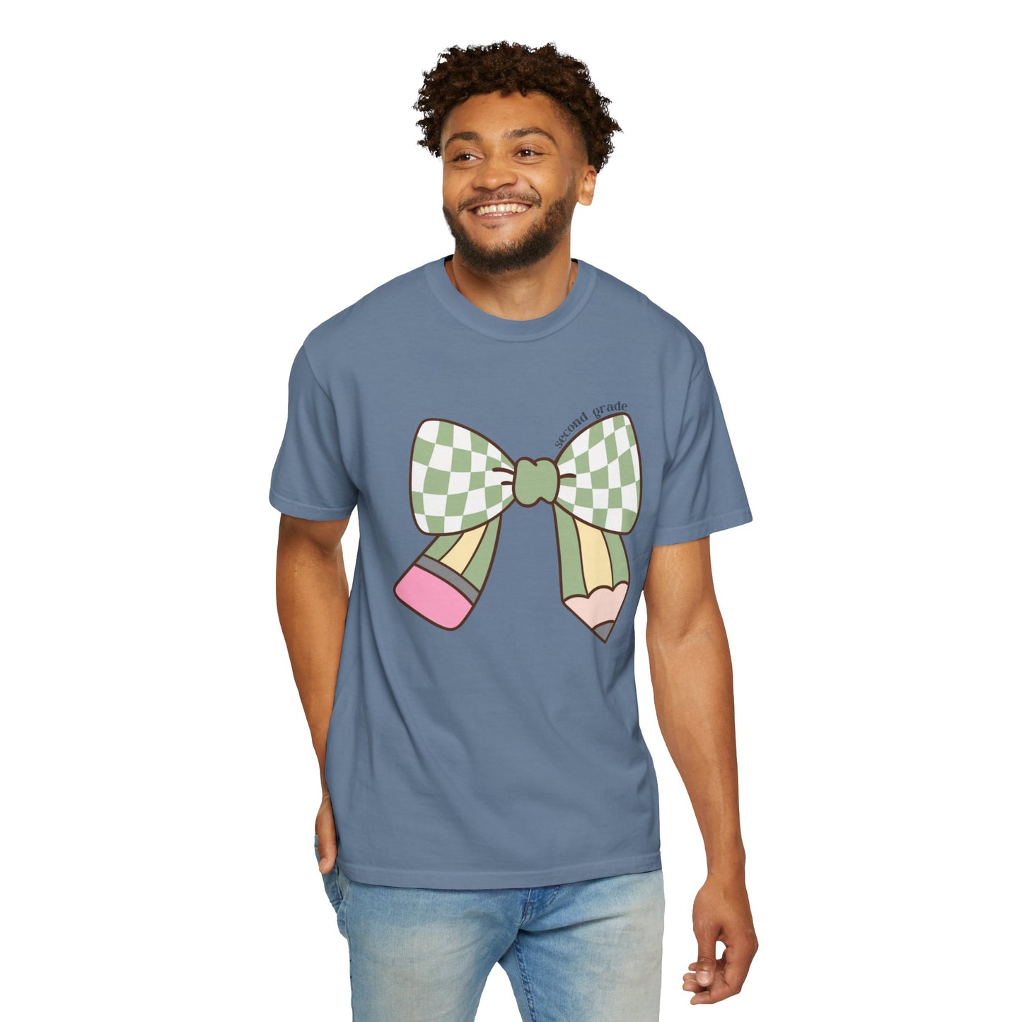 Teacher Graphic T-Shirt - 2nd Grade Theme