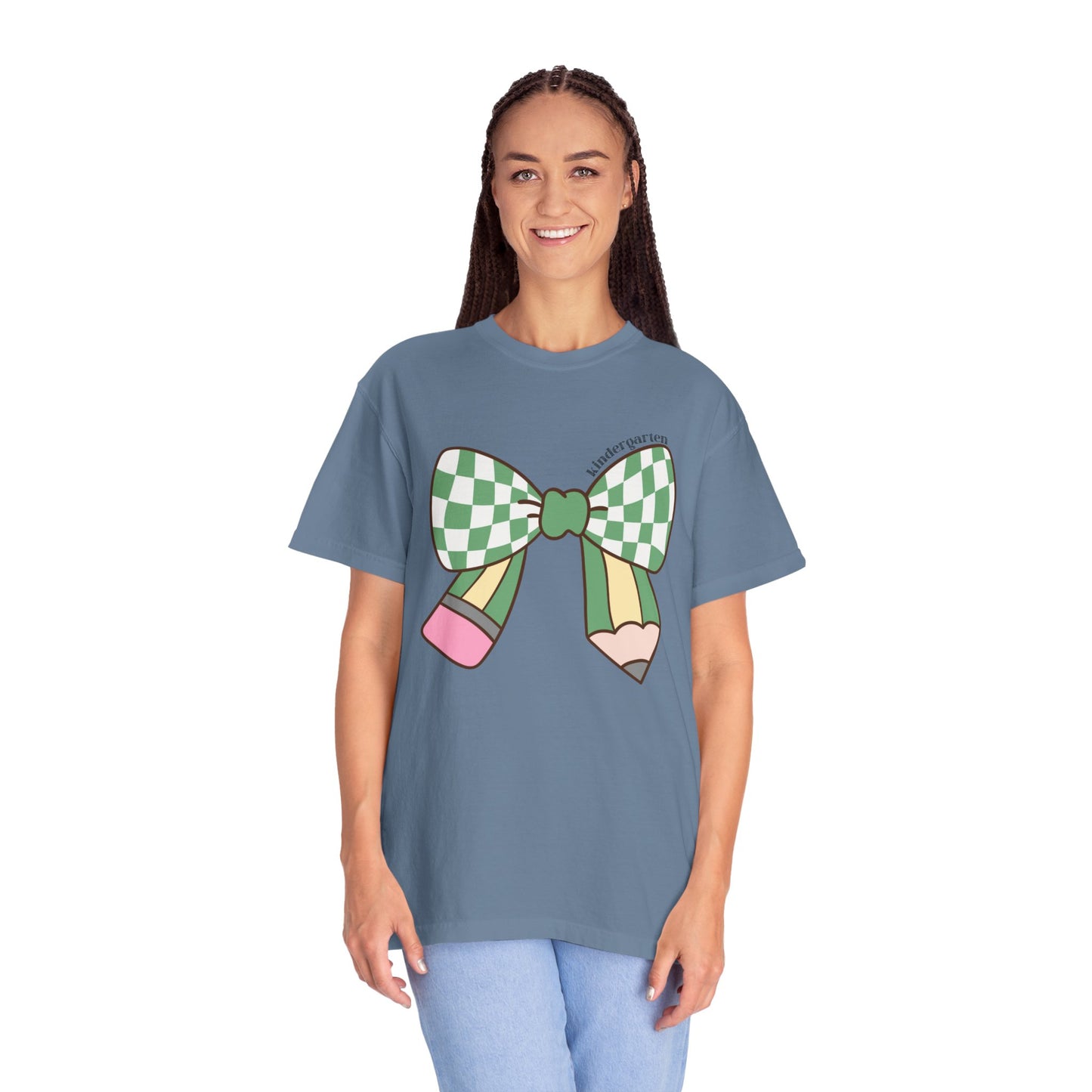 Teacher Graphic T-Shirt - Kindergarten Theme