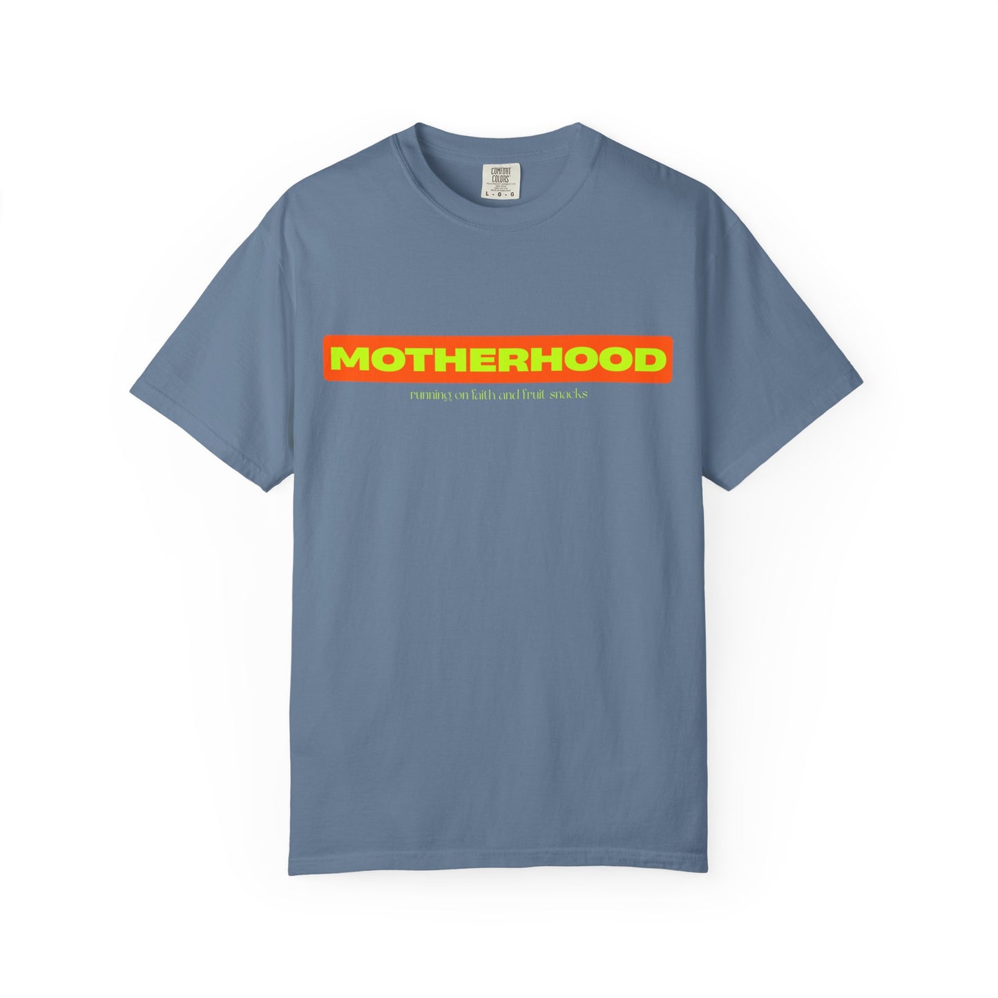 Running on Faith and Fruit Snacks Motherhood Unisex T-shirt, Perfect Gift for Moms, Cute Casual Wear, Mother's Day, Baby Shower, Maternity Style