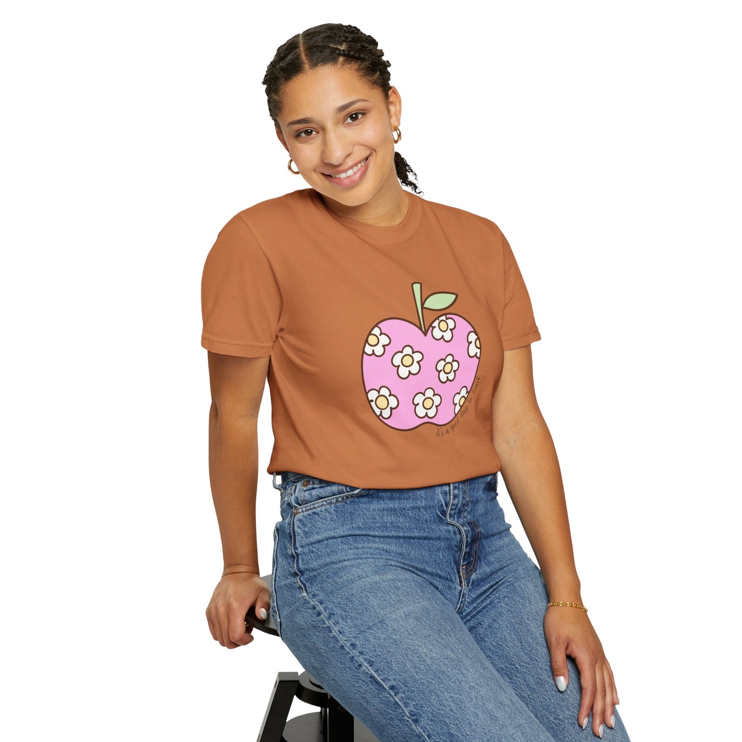 Teacher Apple Unisex T-shirt - It's a Good Day to Teach