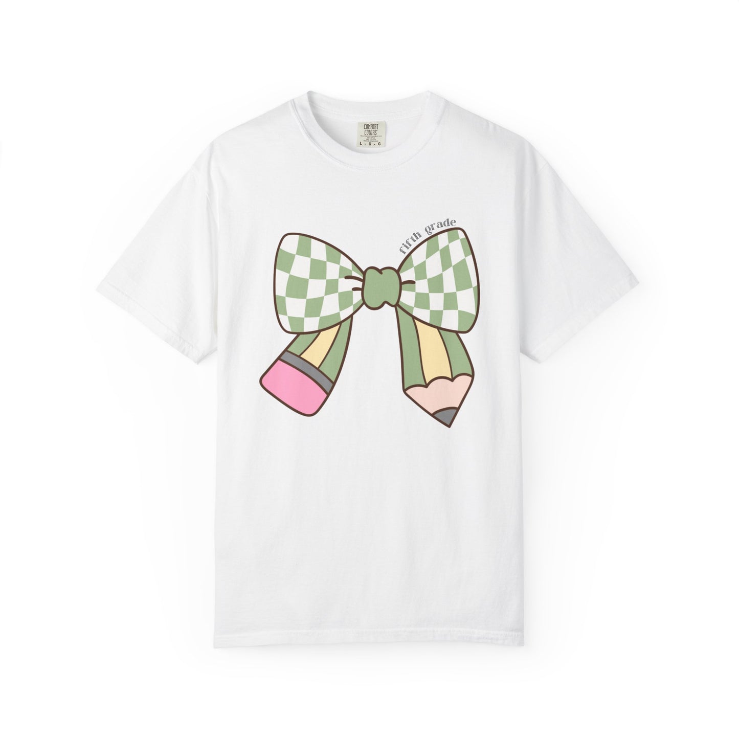 Teacher Graphic T-Shirt - 5th Grade Theme
