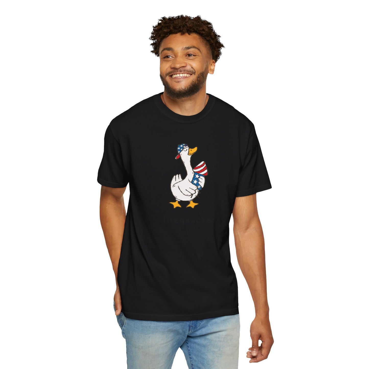 Funny Duck Firequacker Tee
