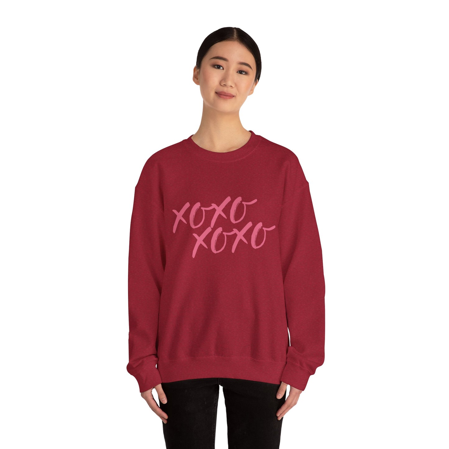 XOXO Love Sweatshirt - Cozy Unisex Crewneck for Every Occasion