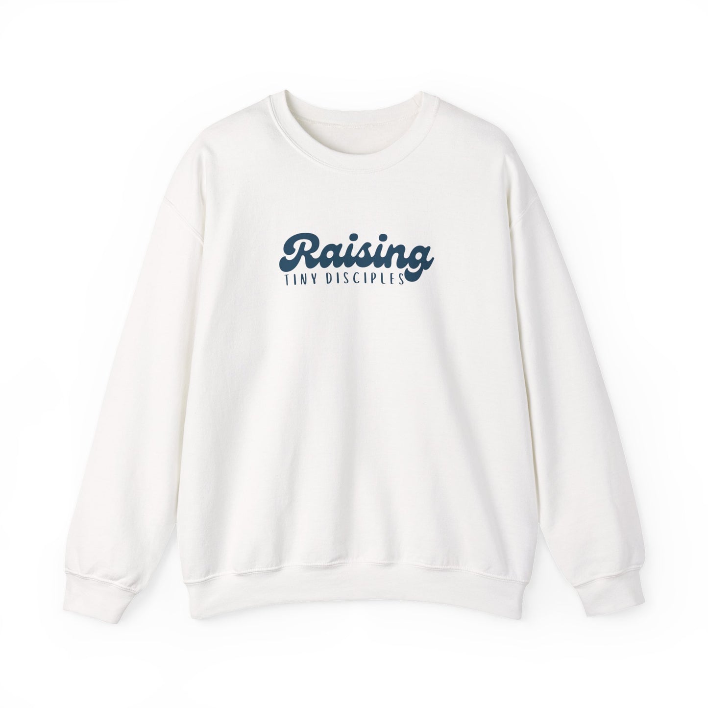Inspirational Parenting Sweatshirt, Raising Tiny Disciples, Family Gathering Gift