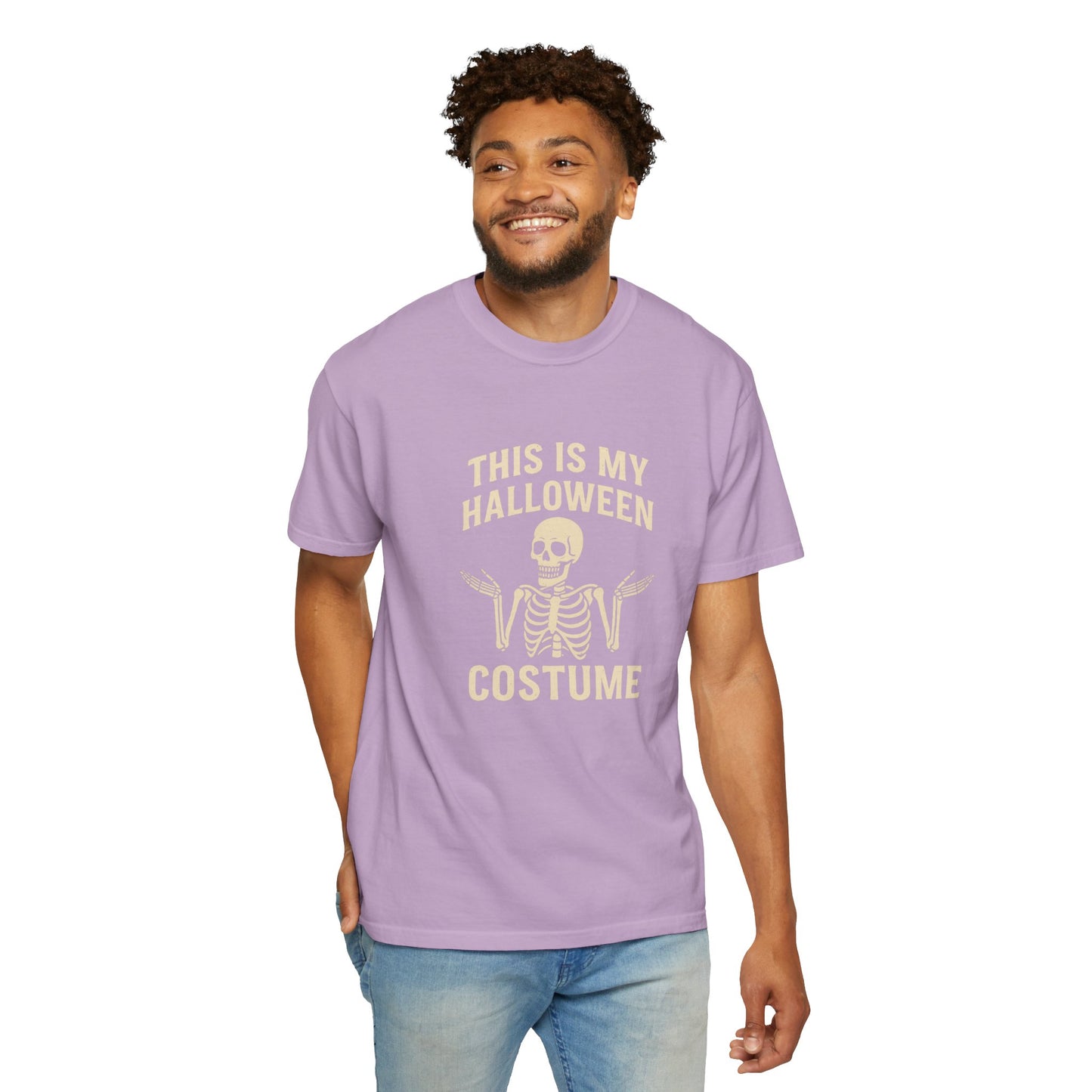 Halloween Costume T-Shirt, Unisex Funny Halloween Tee, Spooky Vibes Shirt, Costume Party Apparel, Holiday Gift Idea