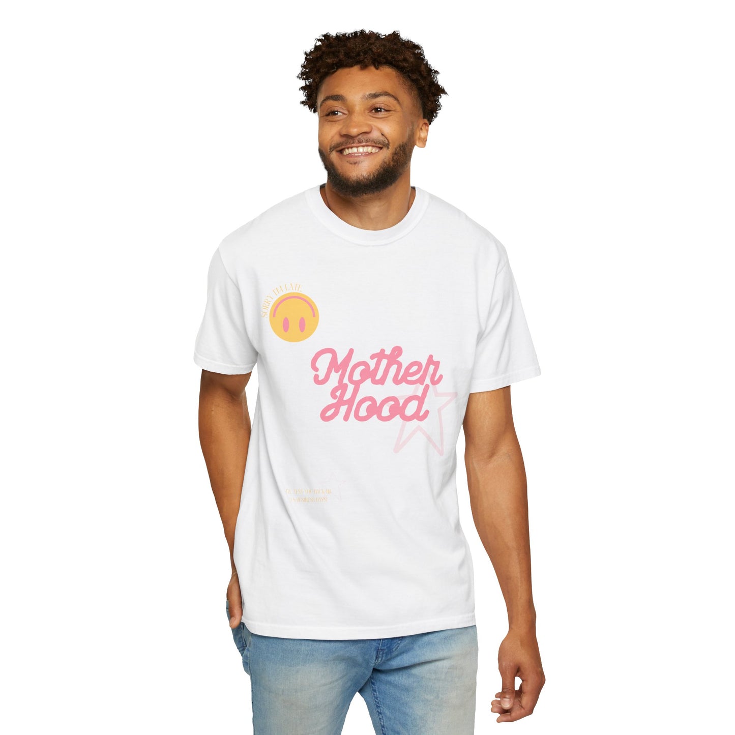 Funny Motherhood Unisex Tee - Sorry I'm Late