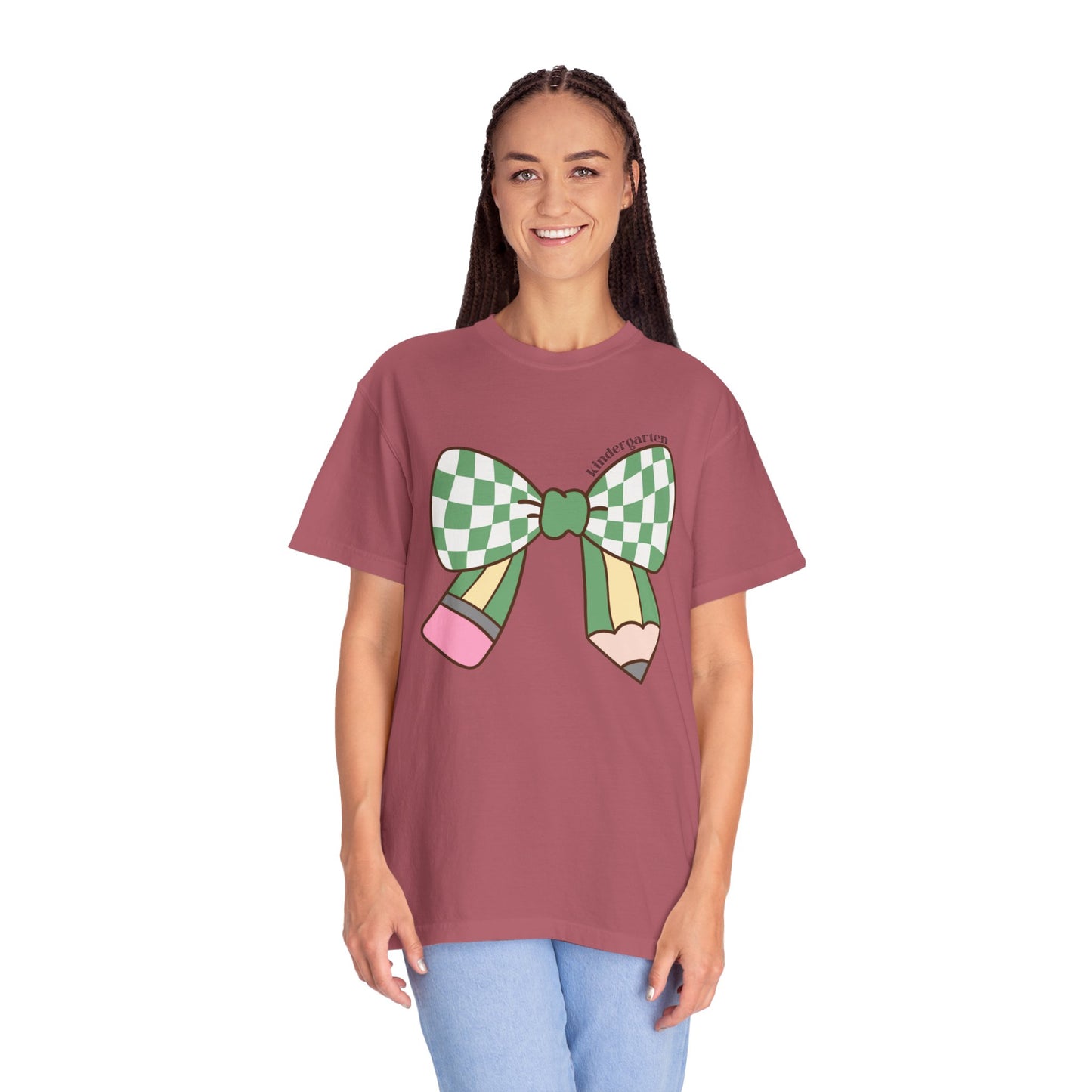 Teacher Graphic T-Shirt - Kindergarten Theme