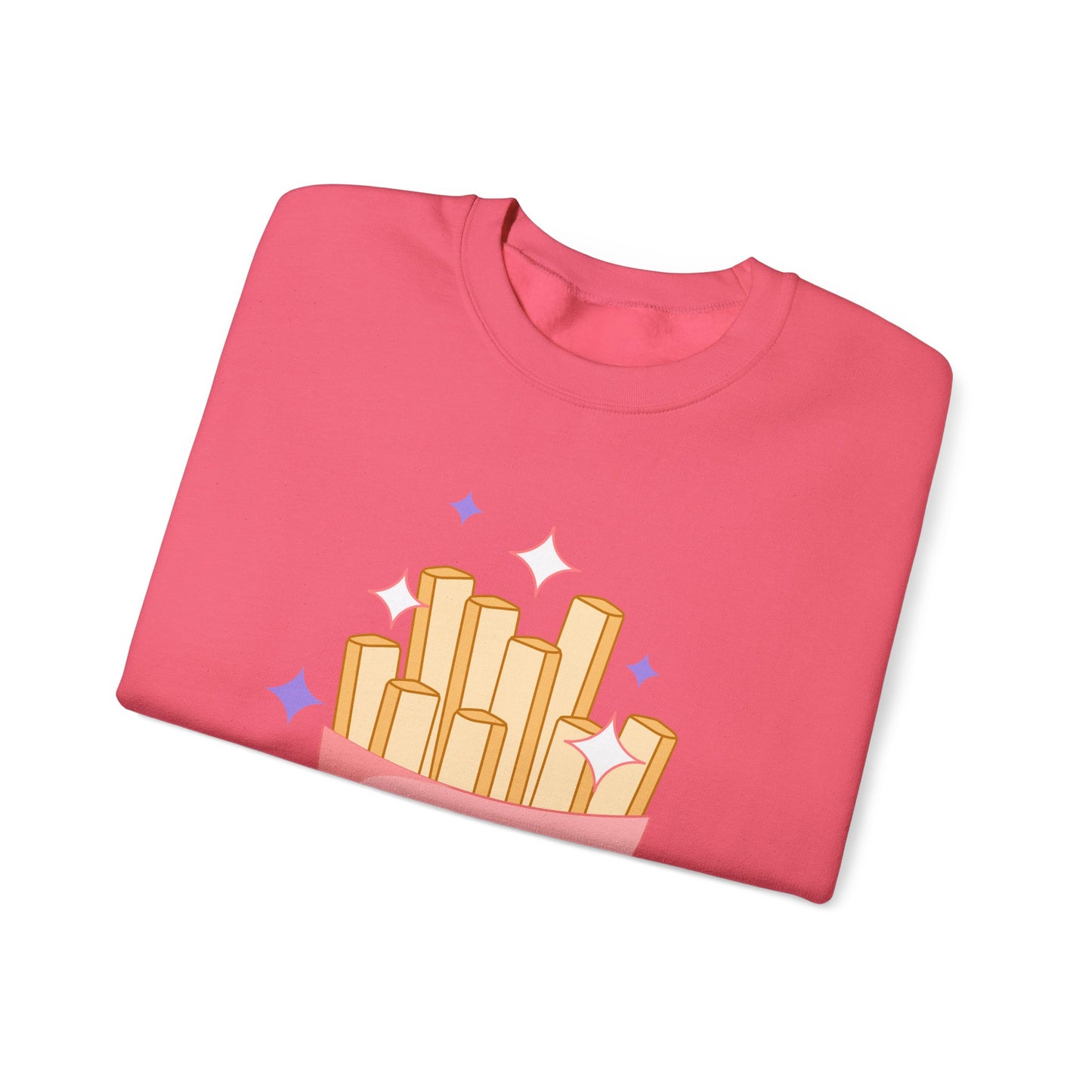 Funny Foodie Crewneck Sweatshirt - 'Foods Before Dudes'