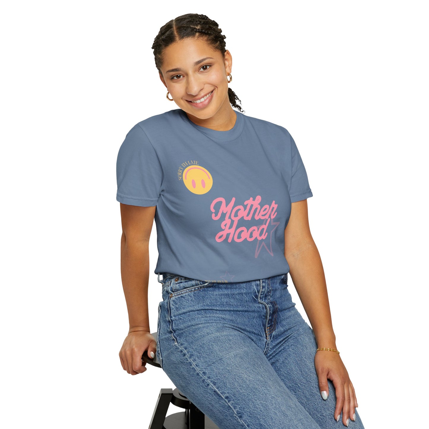 Funny Motherhood Unisex Tee - Sorry I'm Late