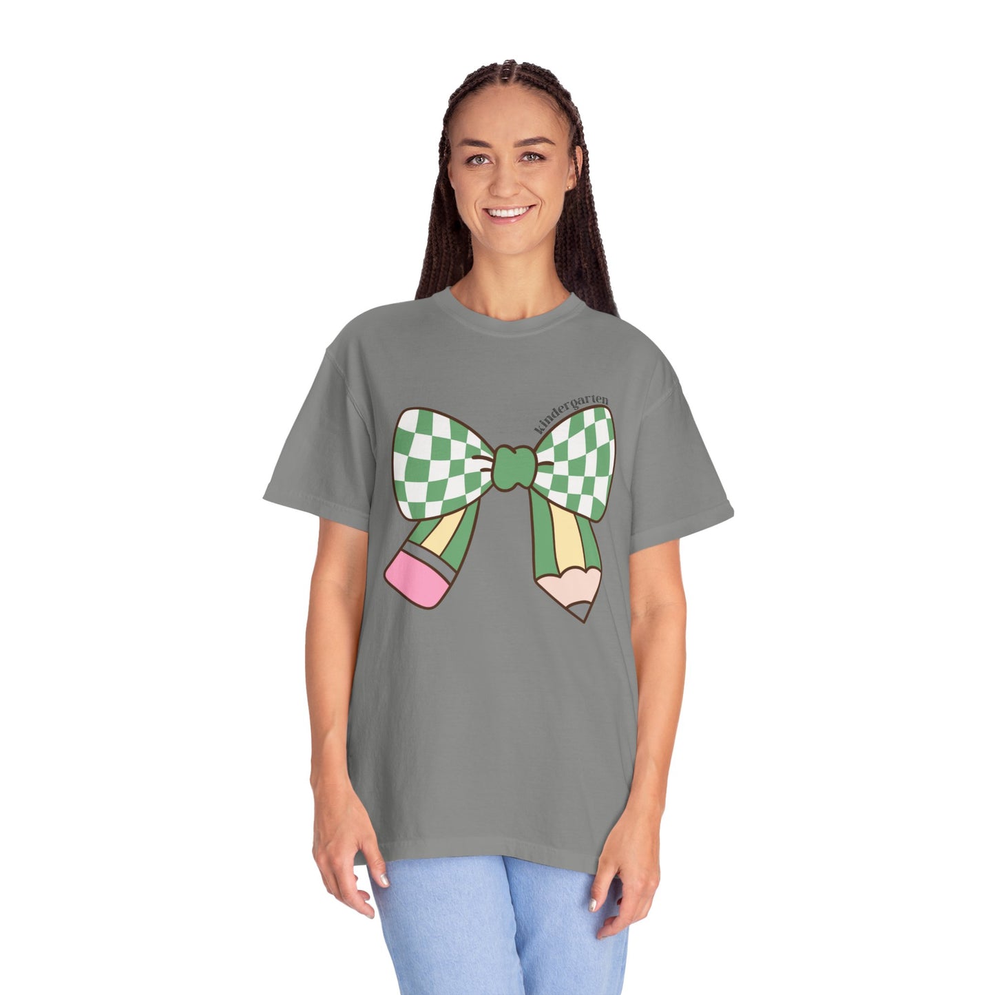 Teacher Graphic T-Shirt - Kindergarten Theme