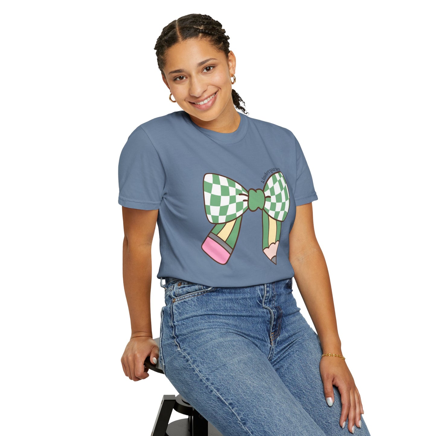 Teacher Graphic T-Shirt - Kindergarten Theme