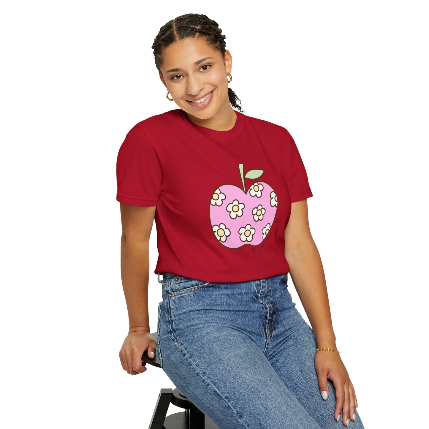 Teacher Apple Unisex T-shirt - It's a Good Day to Teach