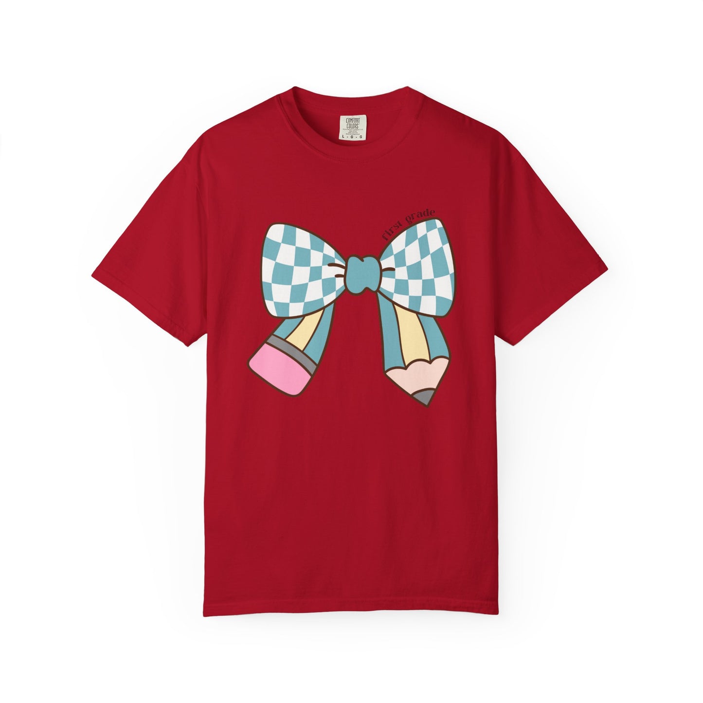 Teacher Graphic T-Shirt - 1st Grade Theme