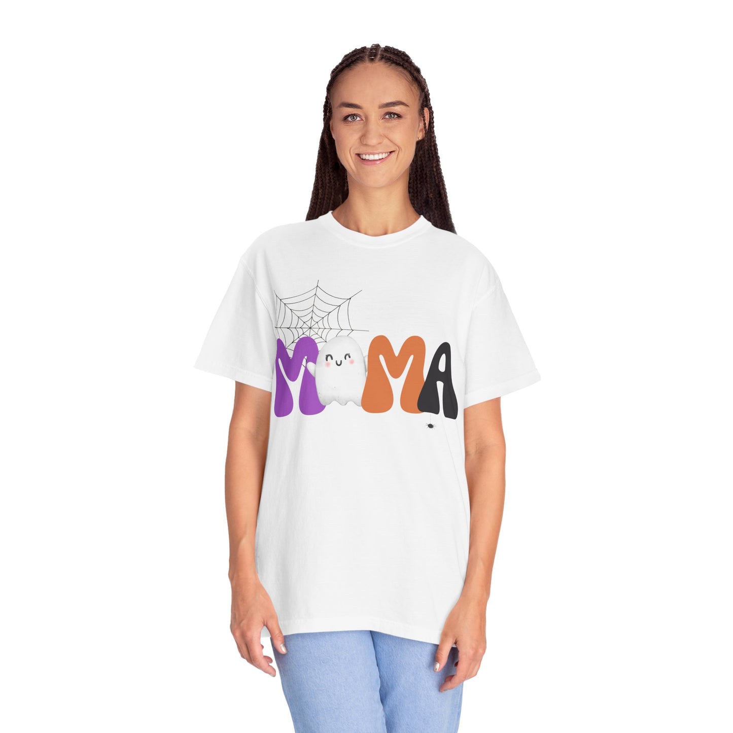 Ghost Mama Tee Spiderweb
