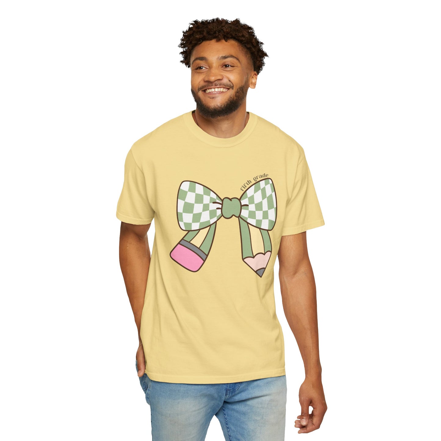 Teacher Graphic T-Shirt - 5th Grade Theme