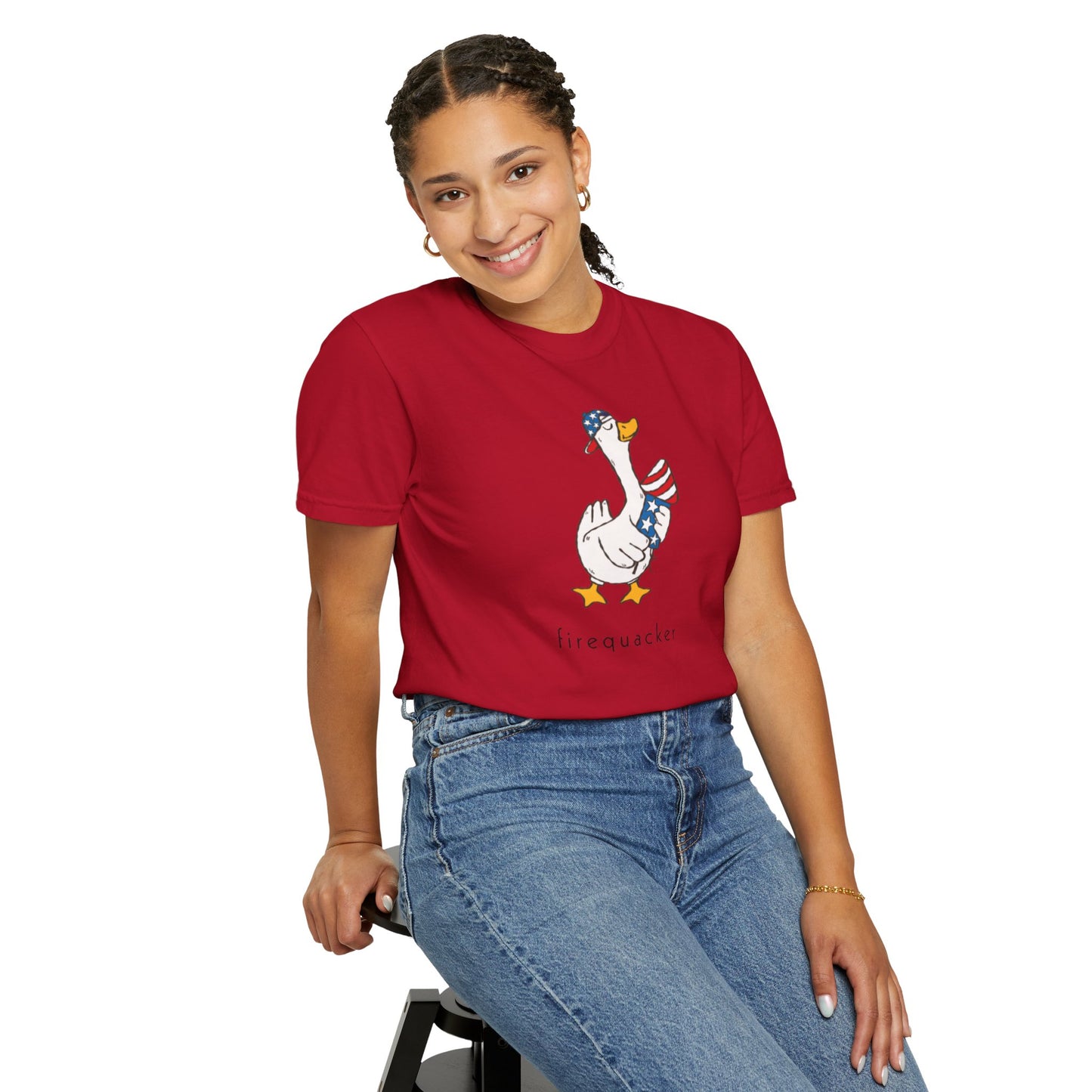 Funny Duck Firequacker Tee