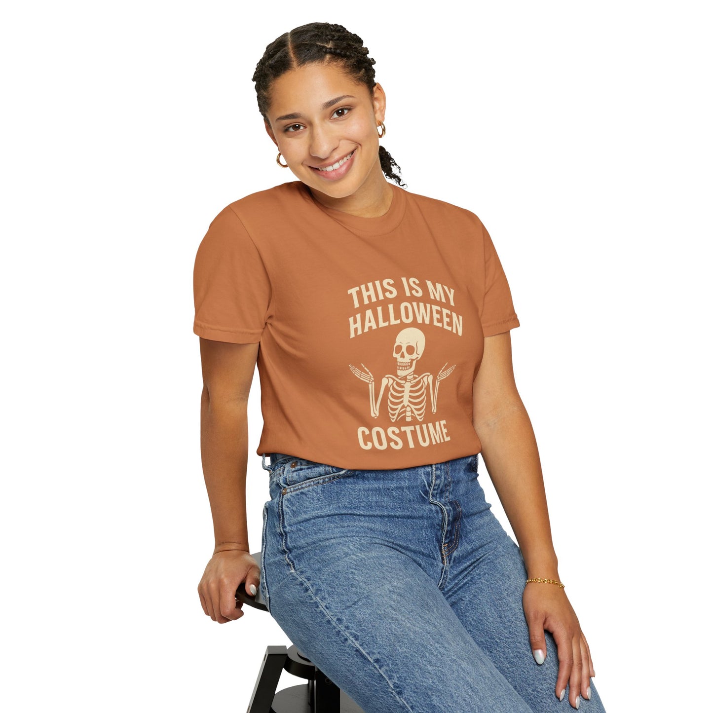 Halloween Costume T-Shirt, Unisex Funny Halloween Tee, Spooky Vibes Shirt, Costume Party Apparel, Holiday Gift Idea